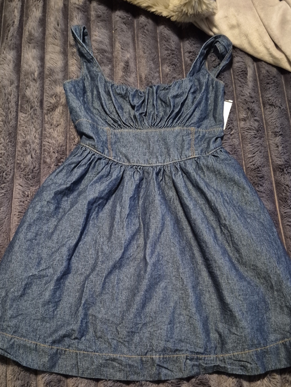 Altar'd State Denim Blue Sundress Size Small